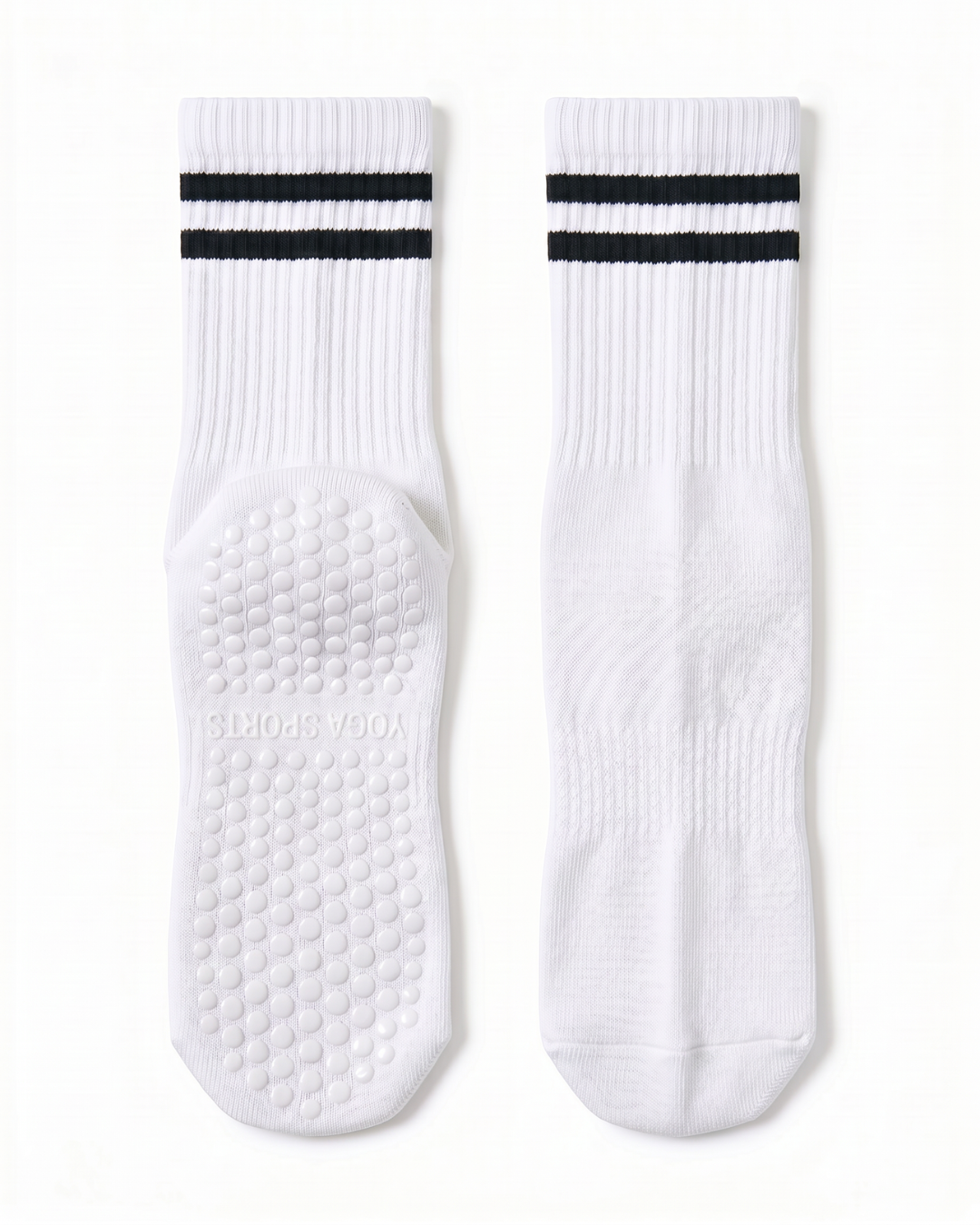 gravity grip socks – bianco panna