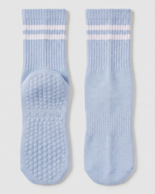 gravity grip socks – celeste