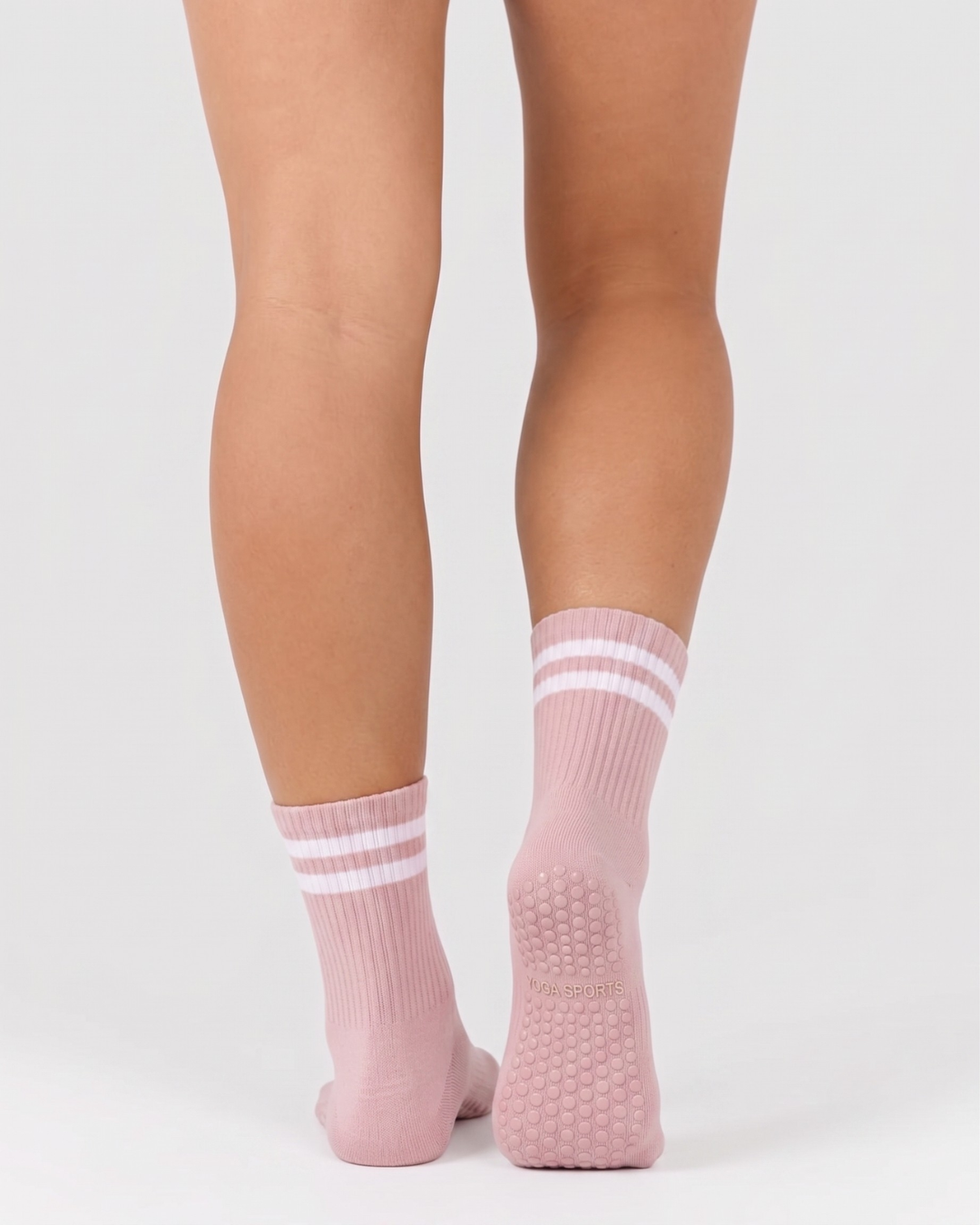 gravity grip socks – rosa confetto